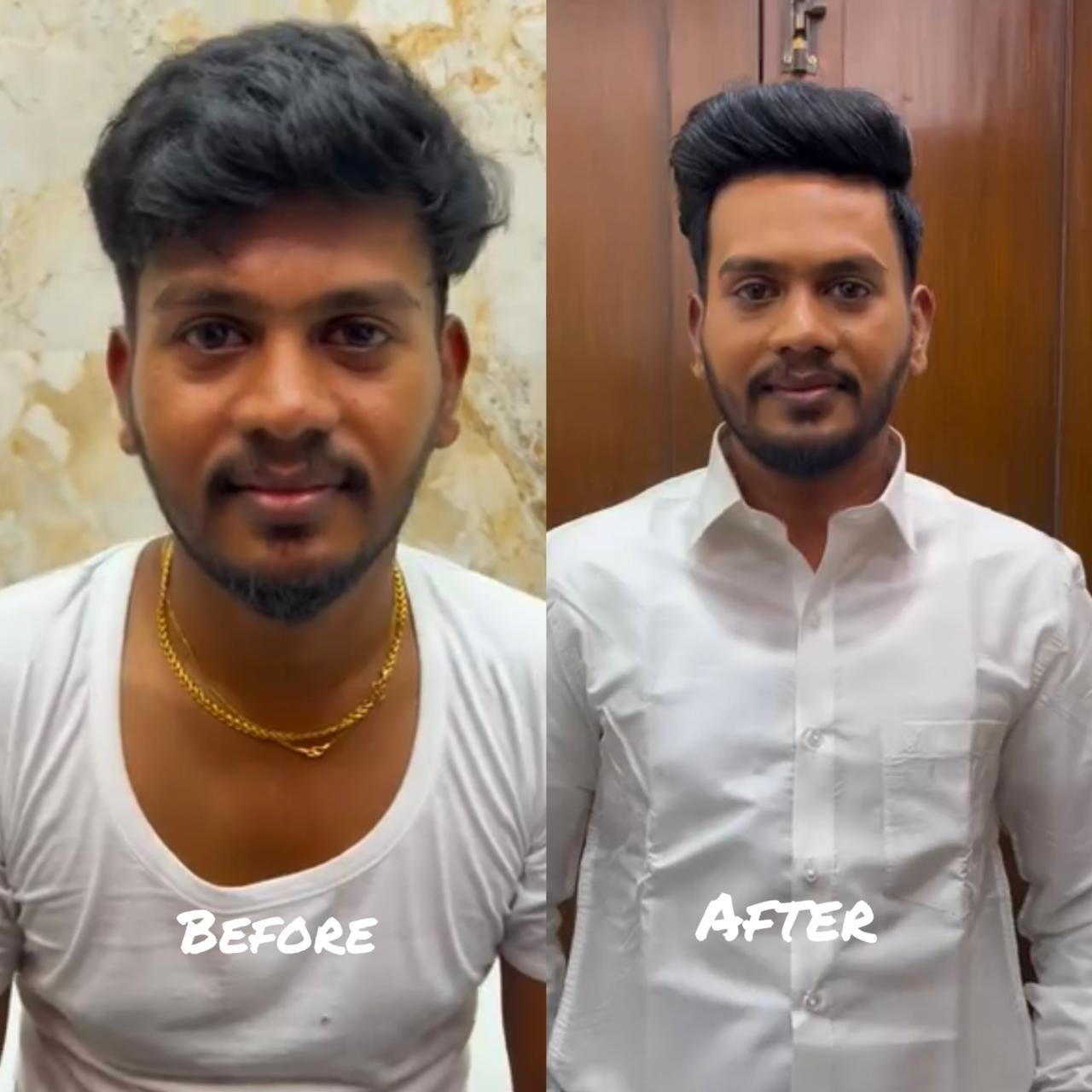 Groom Makeup Before After Chennai